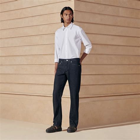 hermes jeans replica|hermes men's straight cut jeans.